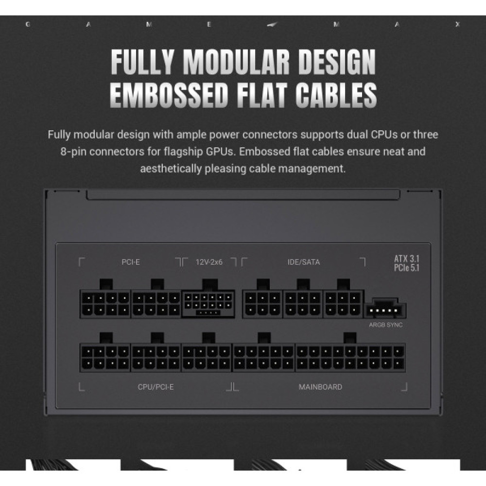 GAMEMAX RGB PRO 750G