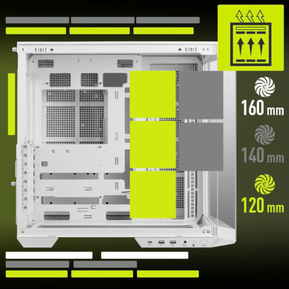 Корпус для ПК MSI MAG PANO 100L PZ WHITE