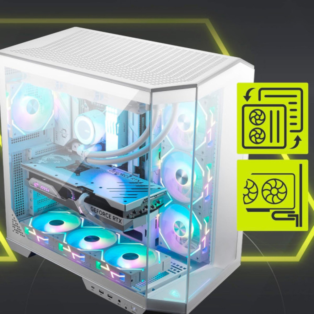 Корпус для ПК MSI MAG PANO 100L PZ WHITE