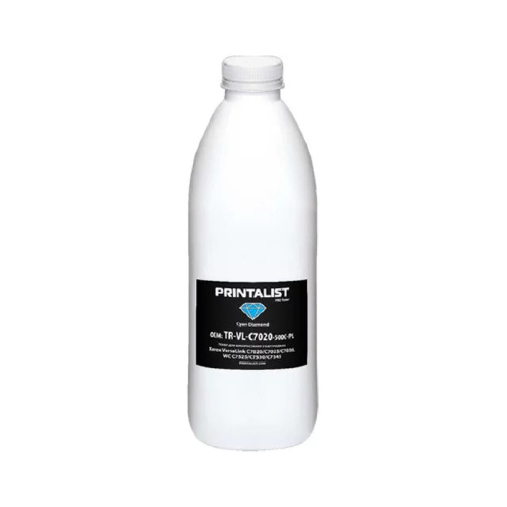 Тонер Printalist Xerox Ph 6510, 500g Cyan (TR-VL-C500-500C-PL)