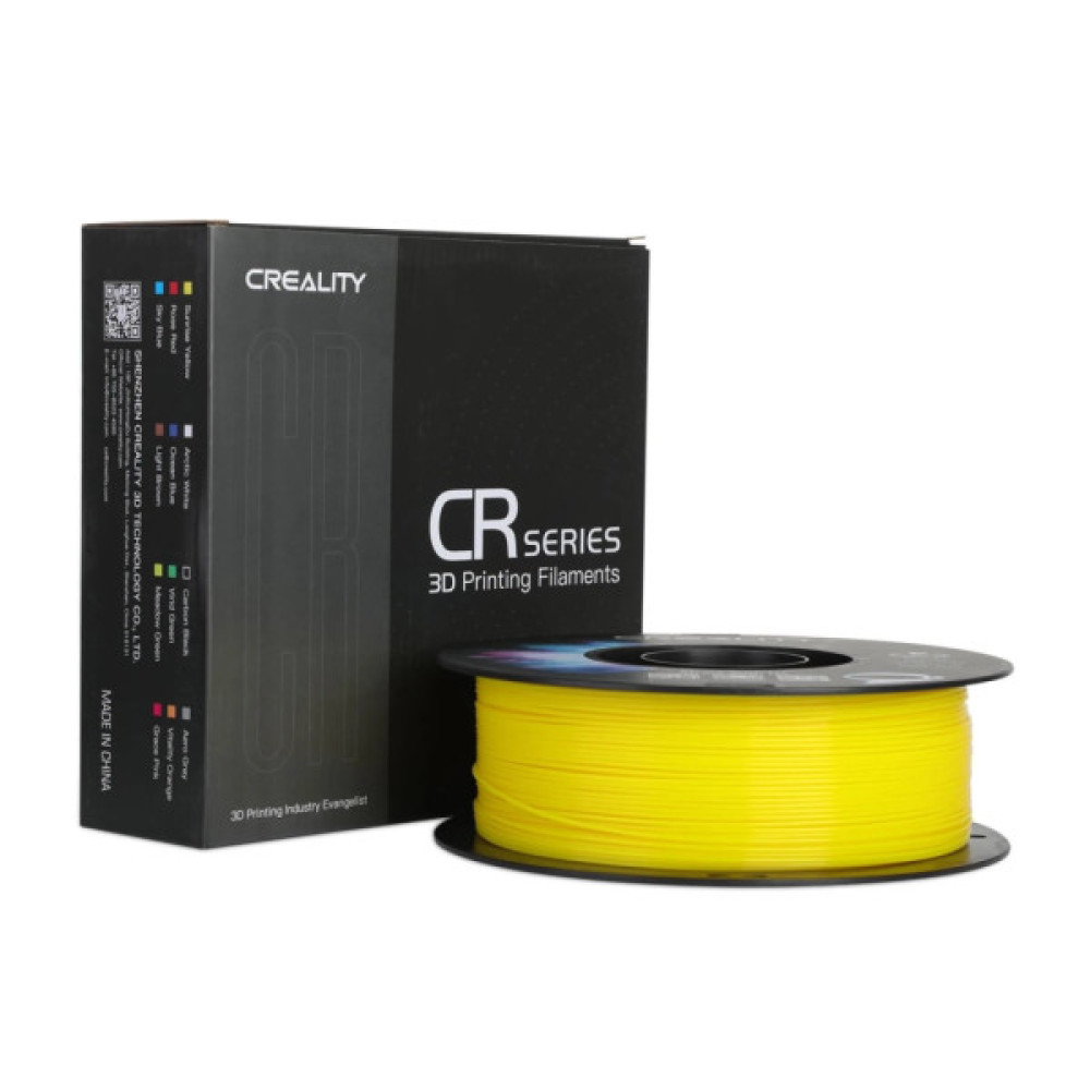Пластик для 3D-принтера Creality PETG 1.75мм, yellow, 1кг (3301030033)