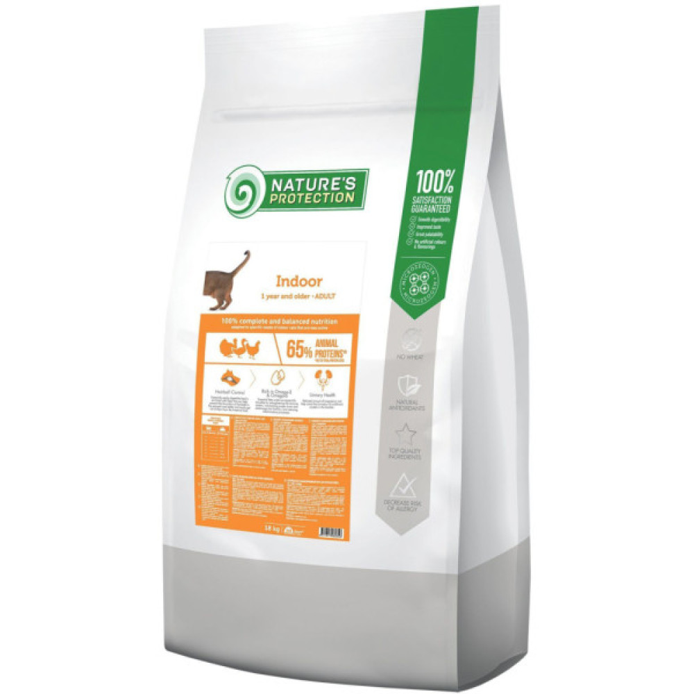 Сухий корм для кішок Nature's Protection Indoor Adult 18 кг (NPB46035)