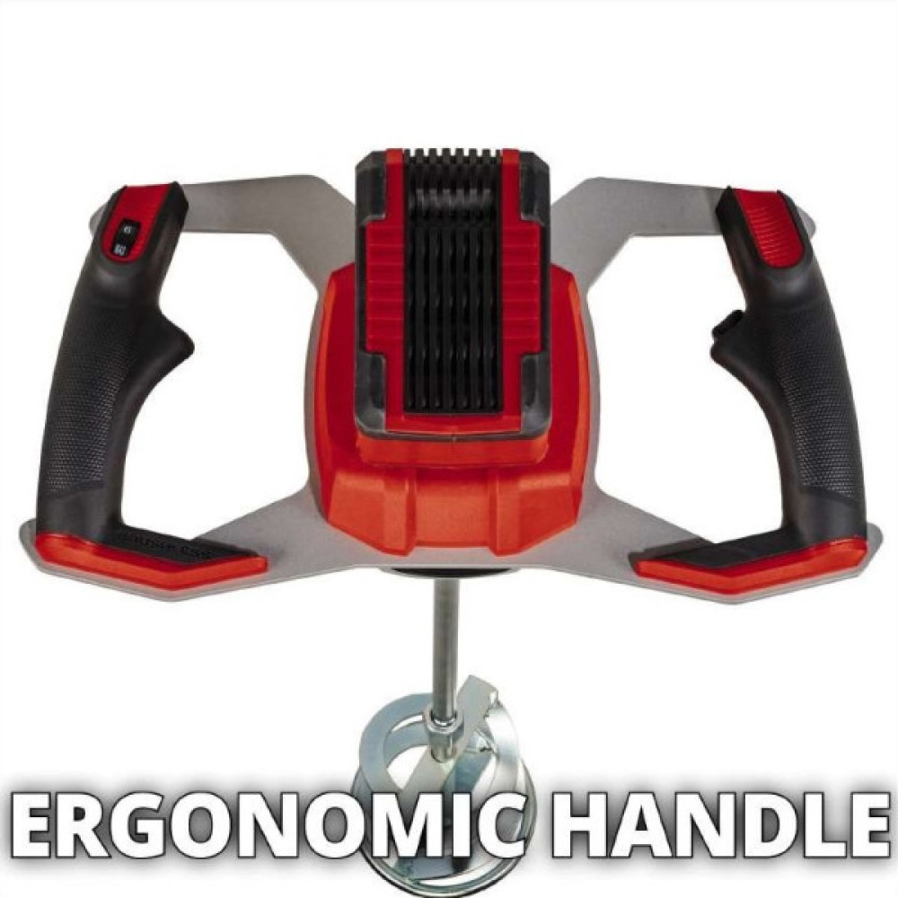 Міксер будівельний акумуляторний Einhell Professional TP-MX 18-2LI BL - Solo PXC 18В 450/720об/хв М14 60Нм безщітковий 5.11кг без АКБ та ЗП