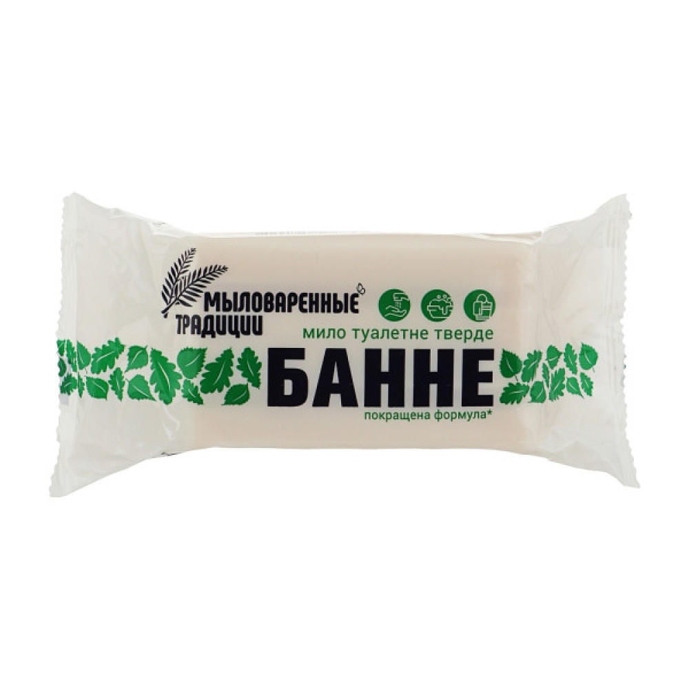 Тверде мило Миловарні традиції Банне 180 г (4820195500910)