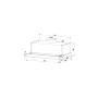 Витяжка кухонна Interline SLIM ULTRA GLASS BL A/60 Витяжка кухонна Interline SLIM ULTRA GLASS BL A/60