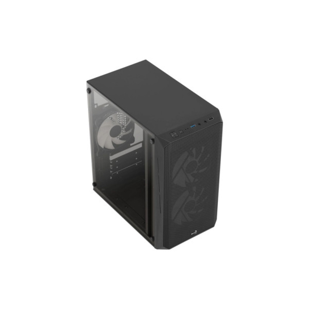 Корпус AeroCool CS-107-A-BK-v2 Black 600W (ACCX-PC14002.11)