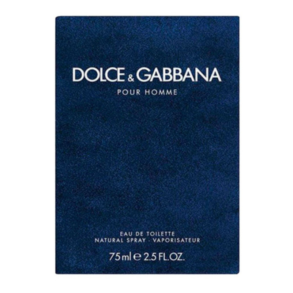 Туалетна вода Dolce&Gabbana Pour Homme 75 мл (3423473020783/8057971180431)