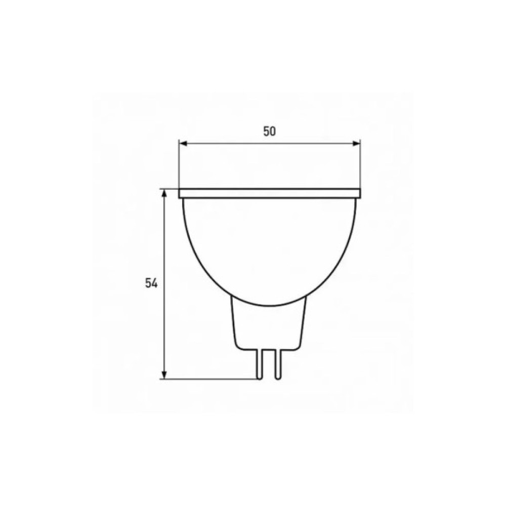 Лампочка Eurolamp LED SMD MR16 3W GU5.3 4000K 220V (LED-SMD-03534(P))