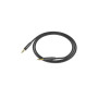 Кабель мультимедійний 3.5mm M to 3.5mm M 2.0m Black HOCO (6931474759894)