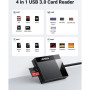 Зчитувач флеш-карт USB 3.0 All-in-One 0.5m Card Reader Ugreen (30333)