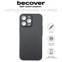 Чохол до мобільного телефона BeCover Carbonite Case (MagSafe) для Apple iPhone 16 Pro Black (712068) Чохол до мобільного телефона BeCover Carbonite Case (MagSafe) для Apple iPhone 16 Pro Black (712068)