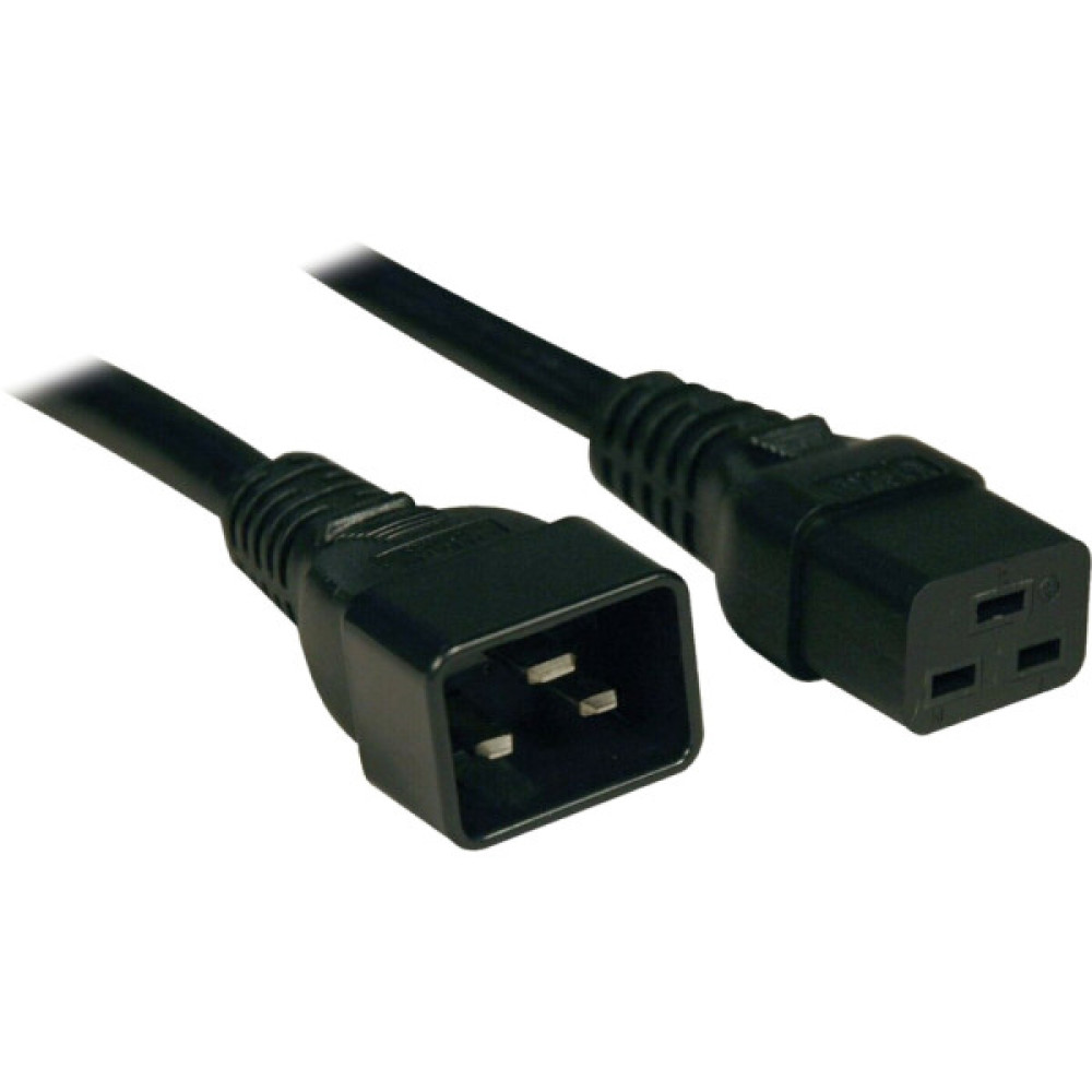 Кабель живлення C19 to C20 2.0m black Zpas (WZ-MKZ509E20E-161)
