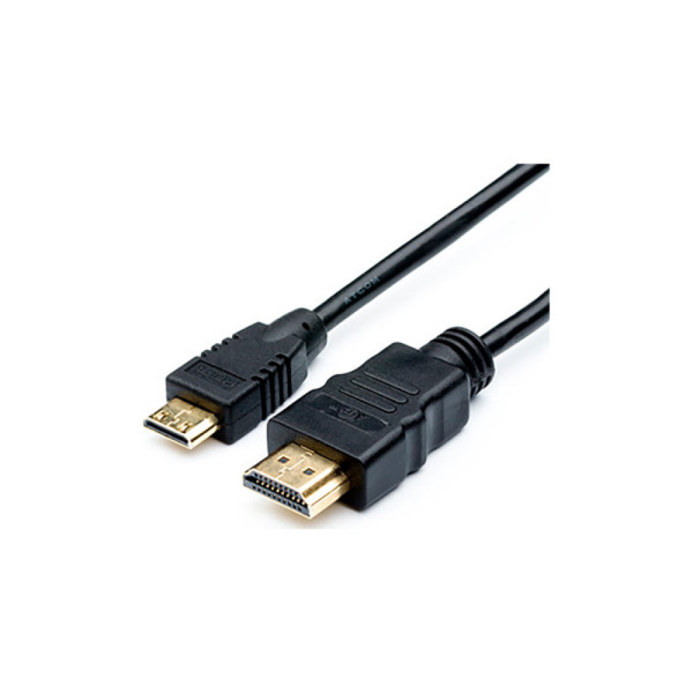 Кабель мультимедійний HDMI M to HDMI mini M 2.0m Atcom (11502)