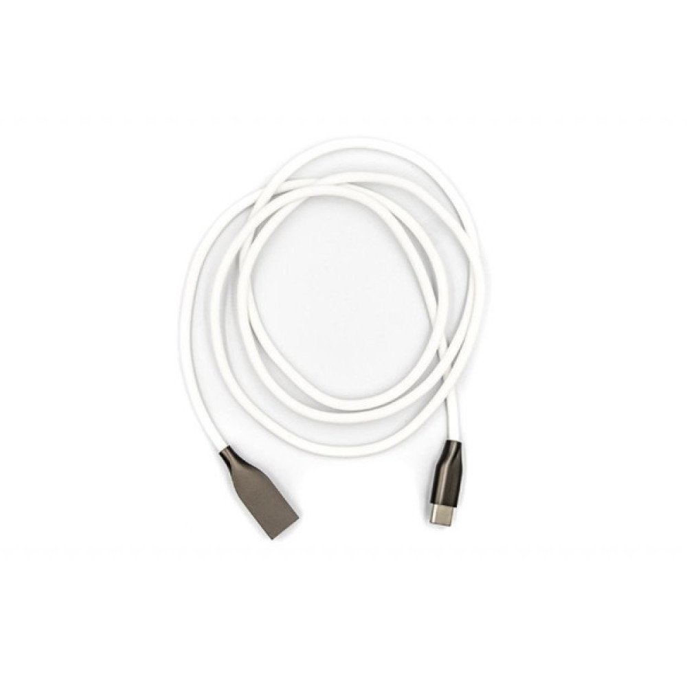 Дата кабель USB 2.0 AM to USB-C 1.0m white PowerPlant (CA910717)