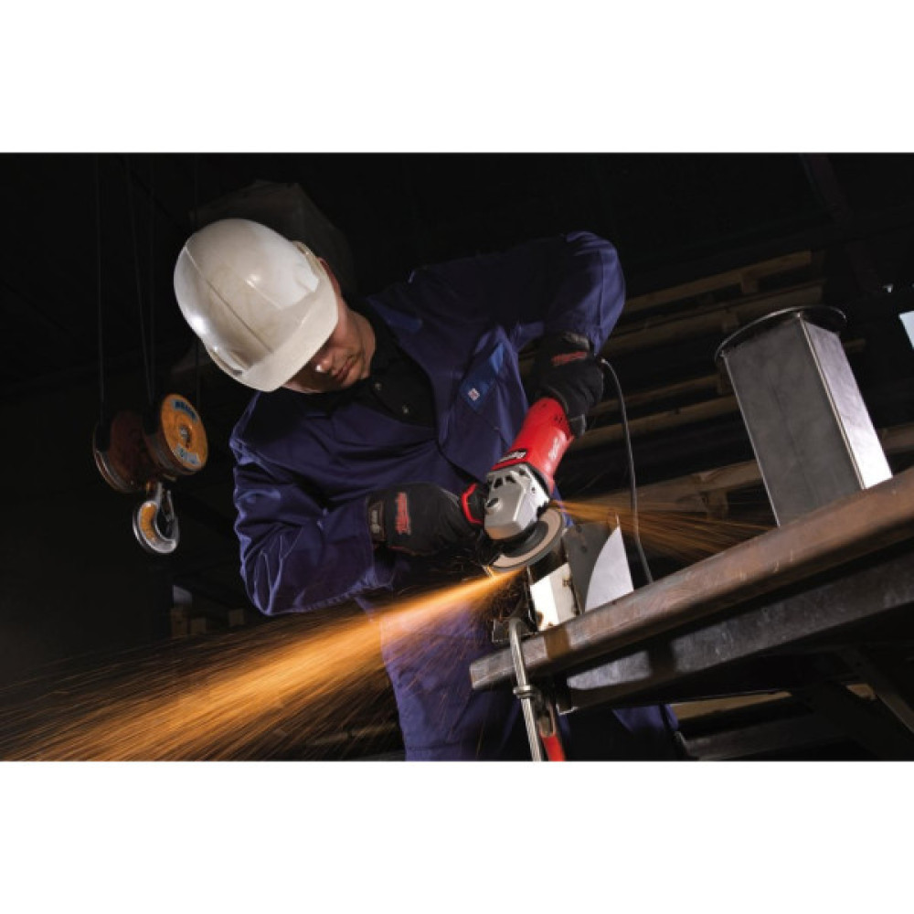 Шліфувальна машина Milwaukee AGV 17-125 XE, 1750Вт, 125 мм (4933432230)