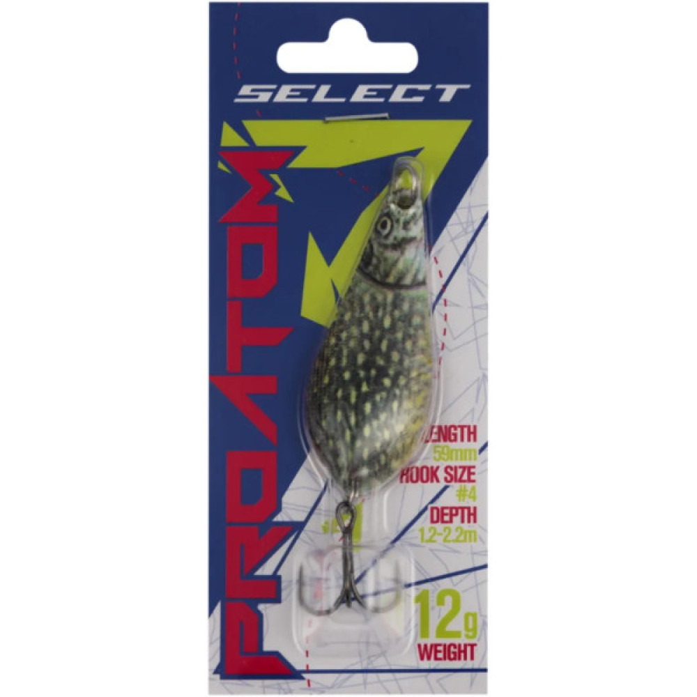 Блешня Select ProAtom 12.0g 59mm S51 (1870.77.49)