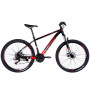 Велосипед Space 27.5" MERCURY DD FR рама-17" AL 2026 чорно-червоний (OPS-SP-27.5-076)