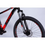 Велосипед Space 27.5" MERCURY DD FR рама-17" AL 2026 чорно-червоний (OPS-SP-27.5-076)