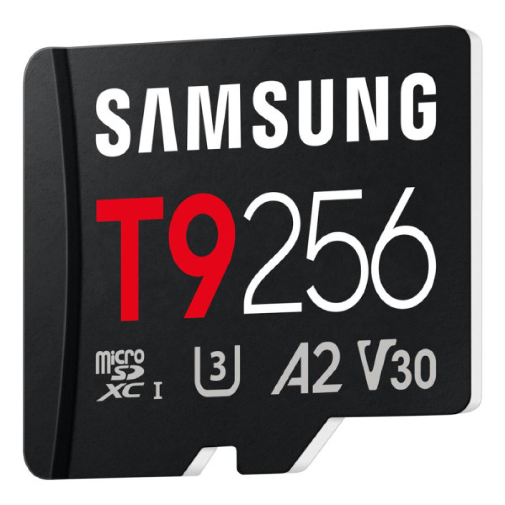 Карта пам'яті Samsung 256GB microSDXC class 10 UHS-I U3 V30 A2 T9 (MB-MH256T/WW)