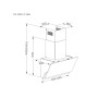Витяжка кухонна Pyramida NX 50 (800) S GBL Витяжка кухонна Pyramida NX 50 (800) S GBL
