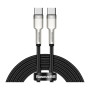 Дата кабель USB-C to USB-C 2.0m 100W metal black Baseus (CATJK-D01) Дата кабель USB-C to USB-C 2.0m 100W metal black Baseus (CATJK-D01)