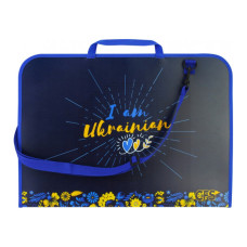 Папка - портфель Cool For School А3 пластиковий на блискавці Colourful (CF30003-01)