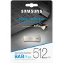Накопичувач Samsung 512GB USB 3.1 Type-A Bar Plus Срібний