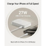 Батарея універсальна Anker 10000mAh MagGo Qi2/15W, PD, 27W, USB-C, white (A1654G21)
