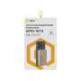 Батарея універсальна Atria 10000mAh, PD/20W, 15W Wireless MagSafe, White (WPD-W72G)