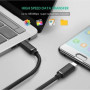 Дата кабель USB-C to USB-C 2.0m US286 3A Black Ugreen (10306) Дата кабель USB-C to USB-C 2.0m US286 3A Black Ugreen (10306)