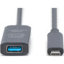 Дата кабель USB 3.2 AF to USB-C 5.0m Gen2 Active 10G Digitus (DA-73113) Дата кабель USB 3.2 AF to USB-C 5.0m Gen2 Active 10G Digitus (DA-73113)