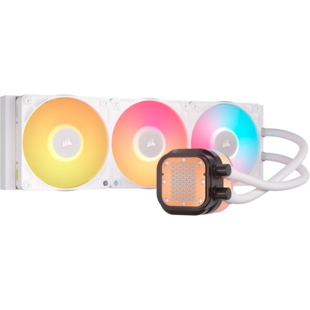 Система рідинного охолодження Corsair iCUE LINK TITAN 360 RX LCD White AIO (CW-9061026-WW)
