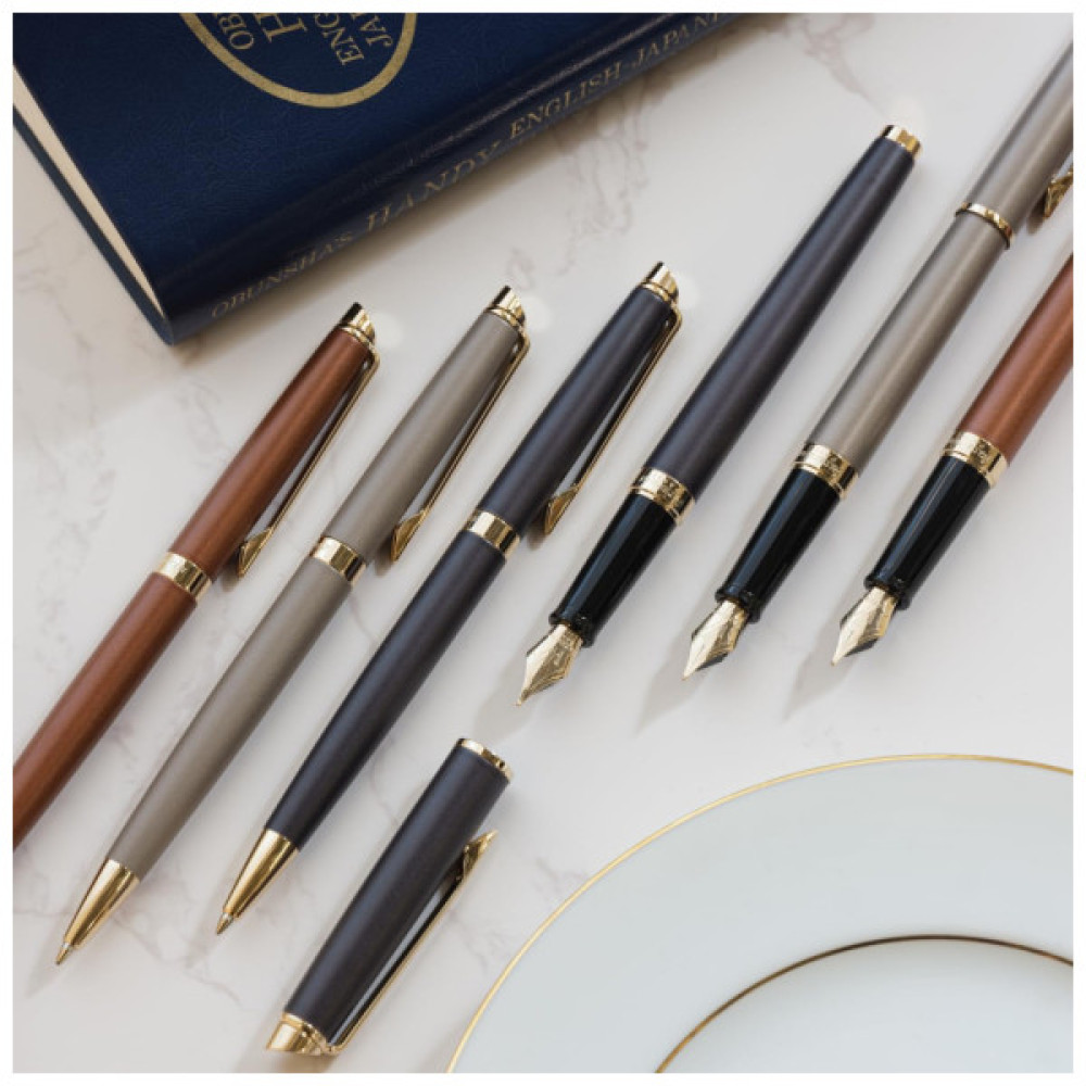 Ручка кулькова Waterman HEMISPHERE Metallic Copper Red GT BP (22 092)