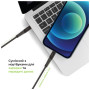 Дата кабель USB-C to Lightning 1.2m CBFLEXTL1 18W black Intaleo (1283126542459) Дата кабель USB-C to Lightning 1.2m CBFLEXTL1 18W black Intaleo (1283126542459)