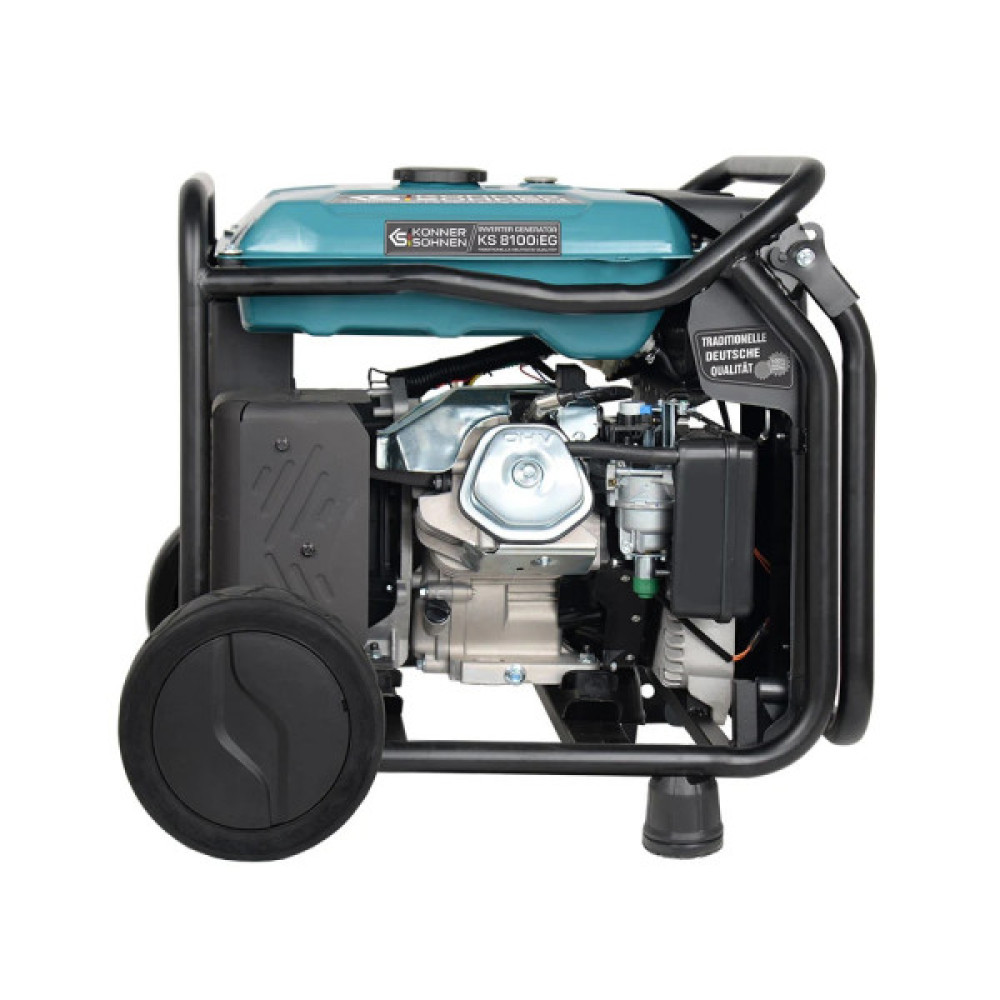 Генератор газобензиновий інверторний Konner&Sohnen KS8100IEG, 230В, 8.5кВт, електростартер, 68кг