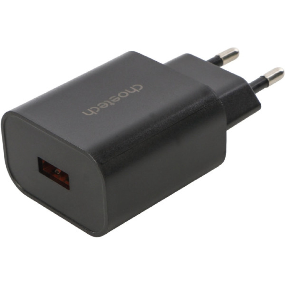 Зарядний пристрій Choetech USB QC3.0 18W (Q5003-EU-BK)