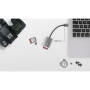 Кардрідер Trust Dalyx USB-A 3.2 > SD/microSD, Алюміній, 0.08м, Сірий Кардрідер Trust Dalyx USB-A 3.2 > SD/microSD, Алюміній, 0.08м, Сірий
