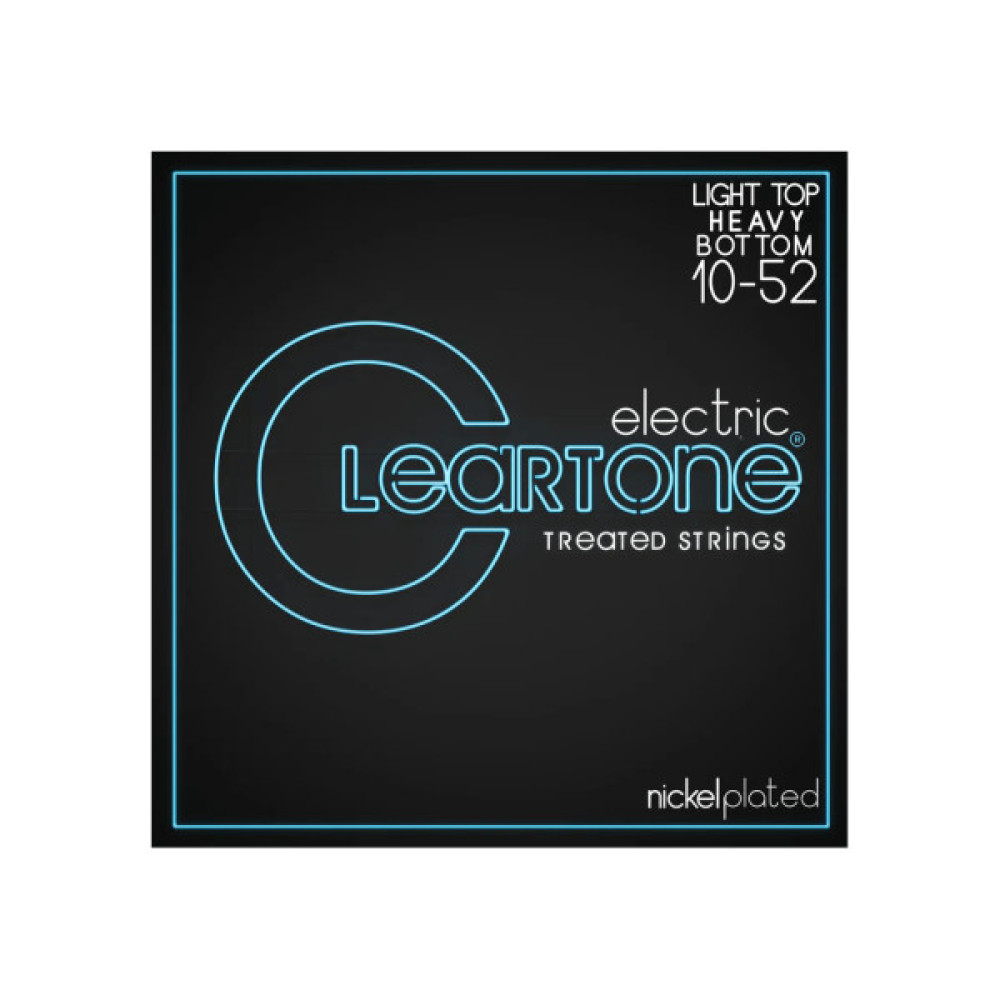 Струни для гітари Cleartone Electric Nickel-Plated Light Top Heavy Bottom (10-52) (9420)