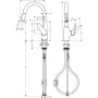Змішувач Hansgrohe 71801000 Змішувач Hansgrohe 71801000