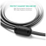 Кабель мультимедійний VGA M to VGA M 2.0m VG101 black Ugreen (11646) Кабель мультимедійний VGA M to VGA M 2.0m VG101 black Ugreen (11646)