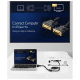 Кабель мультимедійний VGA M to VGA M 2.0m VG101 black Ugreen (11646) Кабель мультимедійний VGA M to VGA M 2.0m VG101 black Ugreen (11646)