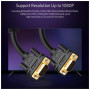 Кабель мультимедійний VGA M to VGA M 2.0m VG101 black Ugreen (11646) Кабель мультимедійний VGA M to VGA M 2.0m VG101 black Ugreen (11646)