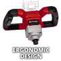 Міксер будівельний акумуляторний Einhell TE-MX 18LI - Solo PXC 18В 0-620об·хв М14 1.9кг без АКБ і ЗП