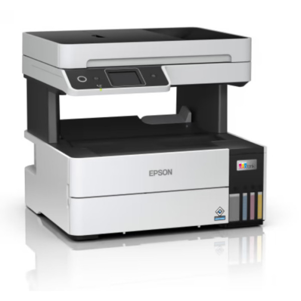 БФП ink color A4 Epson EcoTank L6490 37_23 ppm Fax ADF Duplex USB Ethernet Wi-Fi 4 inks Pigment