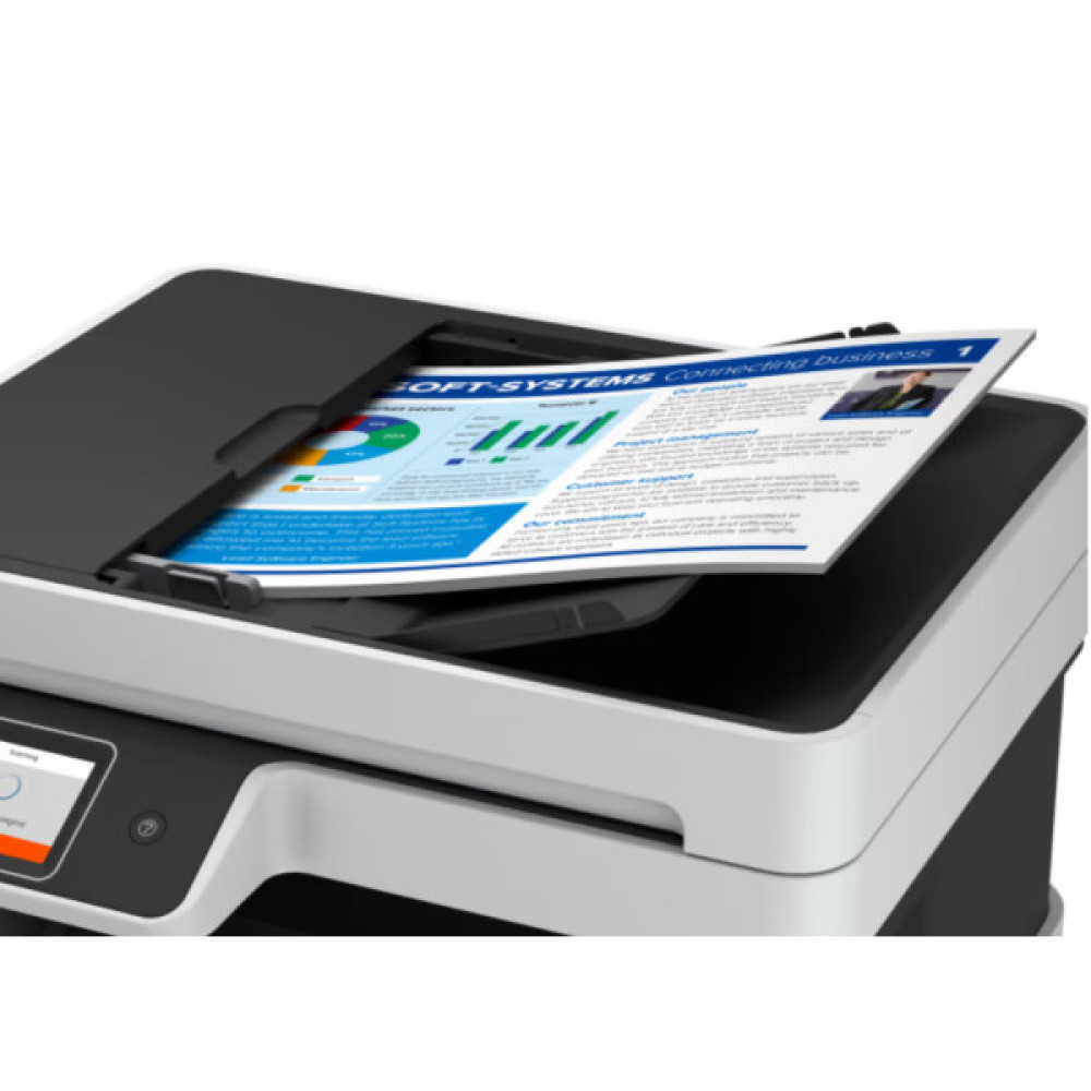 БФП ink color A4 Epson EcoTank L6490 37_23 ppm Fax ADF Duplex USB Ethernet Wi-Fi 4 inks Pigment