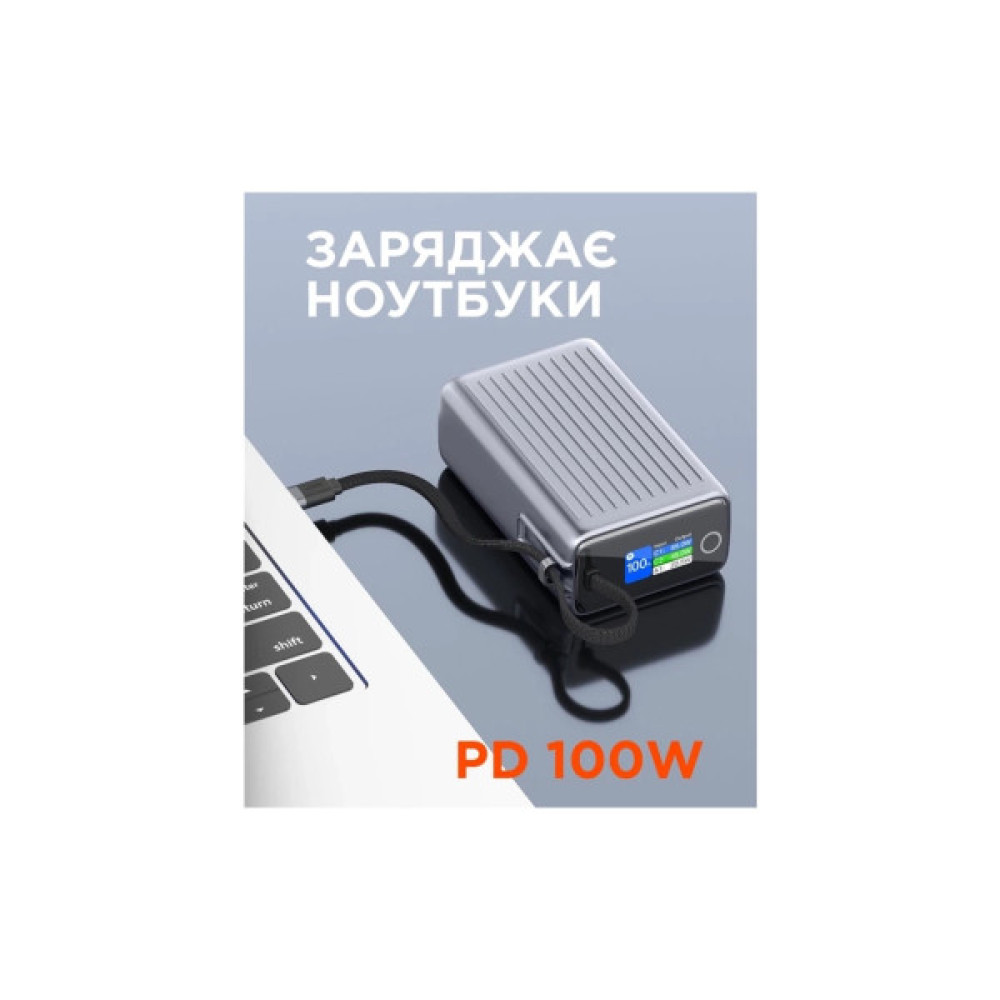 Батарея універсальна Sigma X-power SI25A5QLX 25000mAh, 100W (4827798848715)