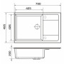Мийка кухонна GRANADO Alicante ivory (gr2404) Мийка кухонна GRANADO Alicante ivory (gr2404)