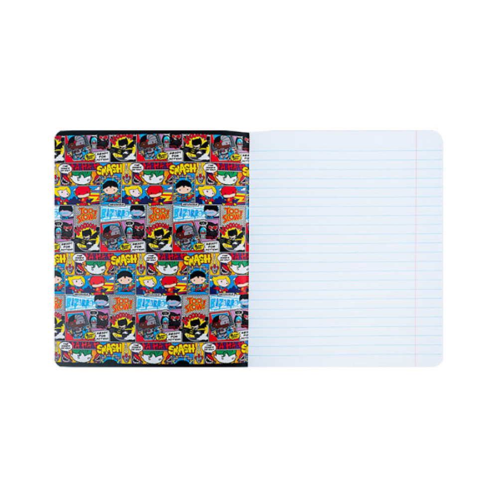 Зошит Kite DC Comics 12 аркушів, лінія (DC24-234)