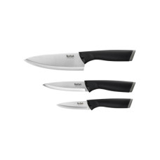 Набір ножів Tefal Comfort, 3шт, нержавіюча сталь, пластик, чорний (K221S375)