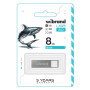 USB флеш накопичувач Wibrand 8GB Shark Silver USB 2.0 (WI2.0/SH8U4S) USB флеш накопичувач Wibrand 8GB Shark Silver USB 2.0 (WI2.0/SH8U4S)